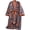 Men, variant on Retro Style Couple Japanese Pajamas with Waist Belt Kimono Dressing Gown Kimono Cardigans Home Casual Wear for Party Pyjamas