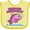 Banana, variant on Inktastic Grandpa's Fishing Buddy (pink) Girls Baby Bib