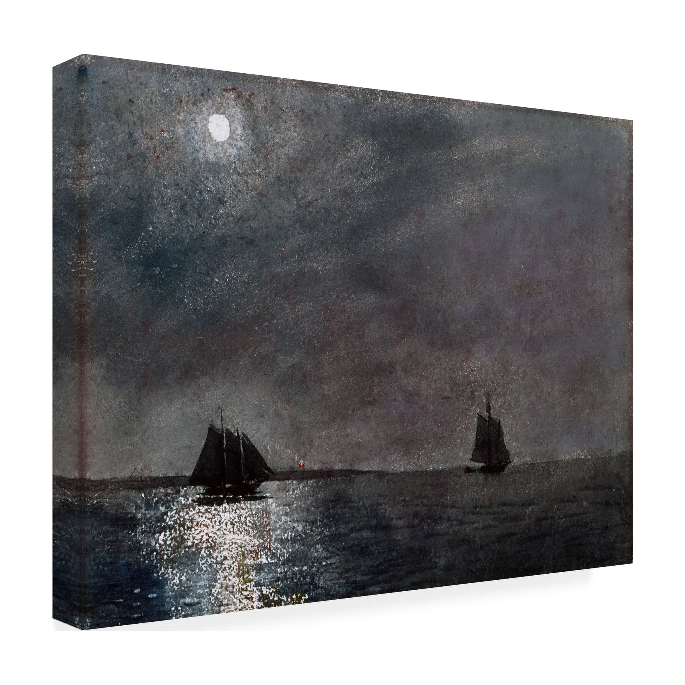 Homer 'Eastern Point Light' Canvas Art