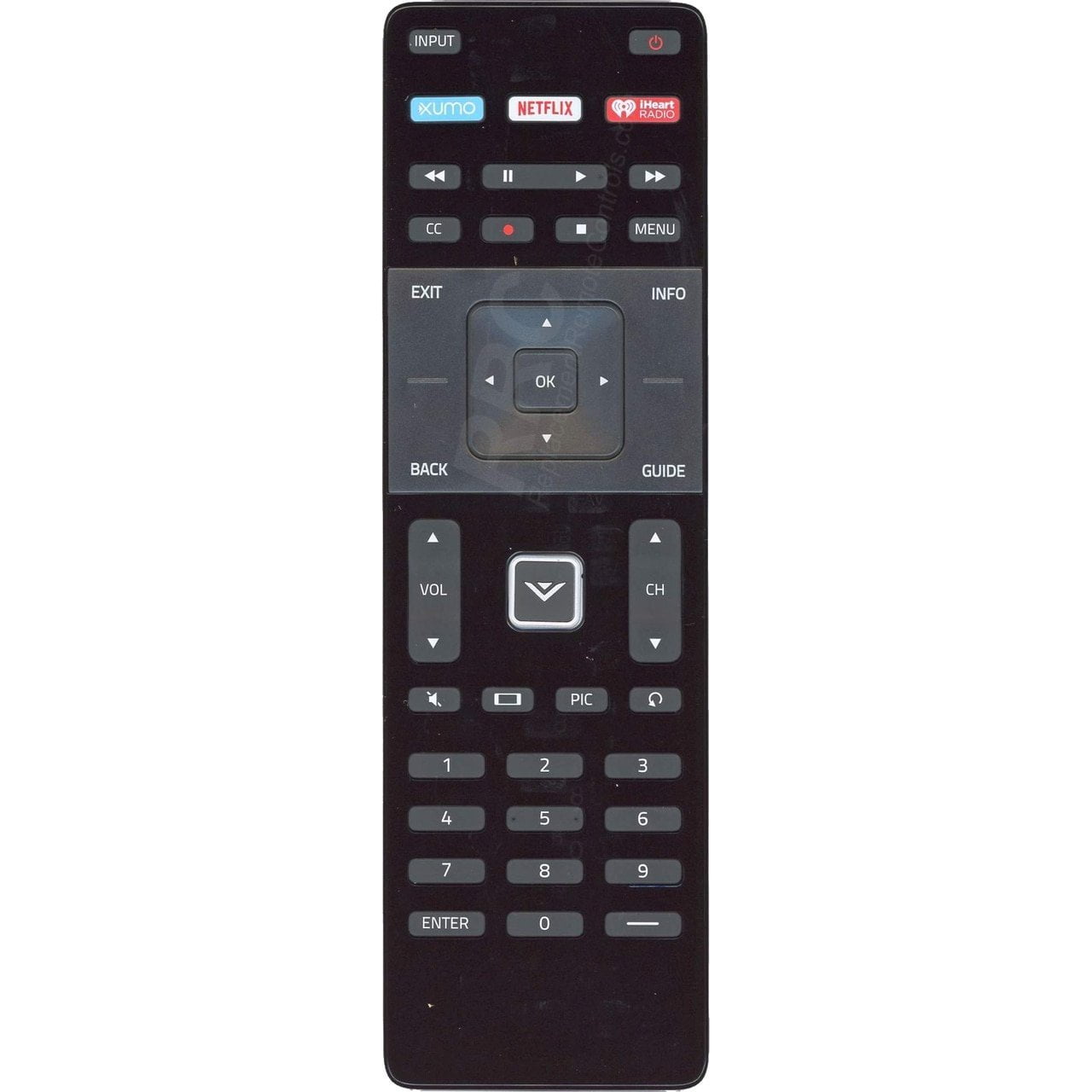 Vizio XRT140 OEM Remote Control for Vizio Smart TV