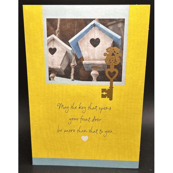 New Home Greeting Card w/Envelope