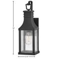 thumbnail image 6 of Hinkley Lighting - Beacon Hill - 1 Light Outdoor Wall Mount In Traditional, 6 of 17