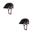 thumbnail image 1 of Advancent Casco de ciclismo para hombre - Hueco para resistencia al aire reducida Cascos ligeros de montaña tallados en hueco Bicicleta de mujer Negro mate 2Conjunto, 1 of 6