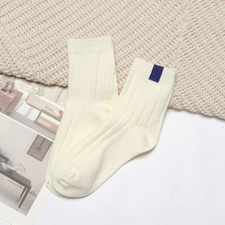 

2pcs High quality New Fashion Warm Autumn Christmas Style Socks Striped Winter Socks Winter Women For Woman Female Funny Socks No.07