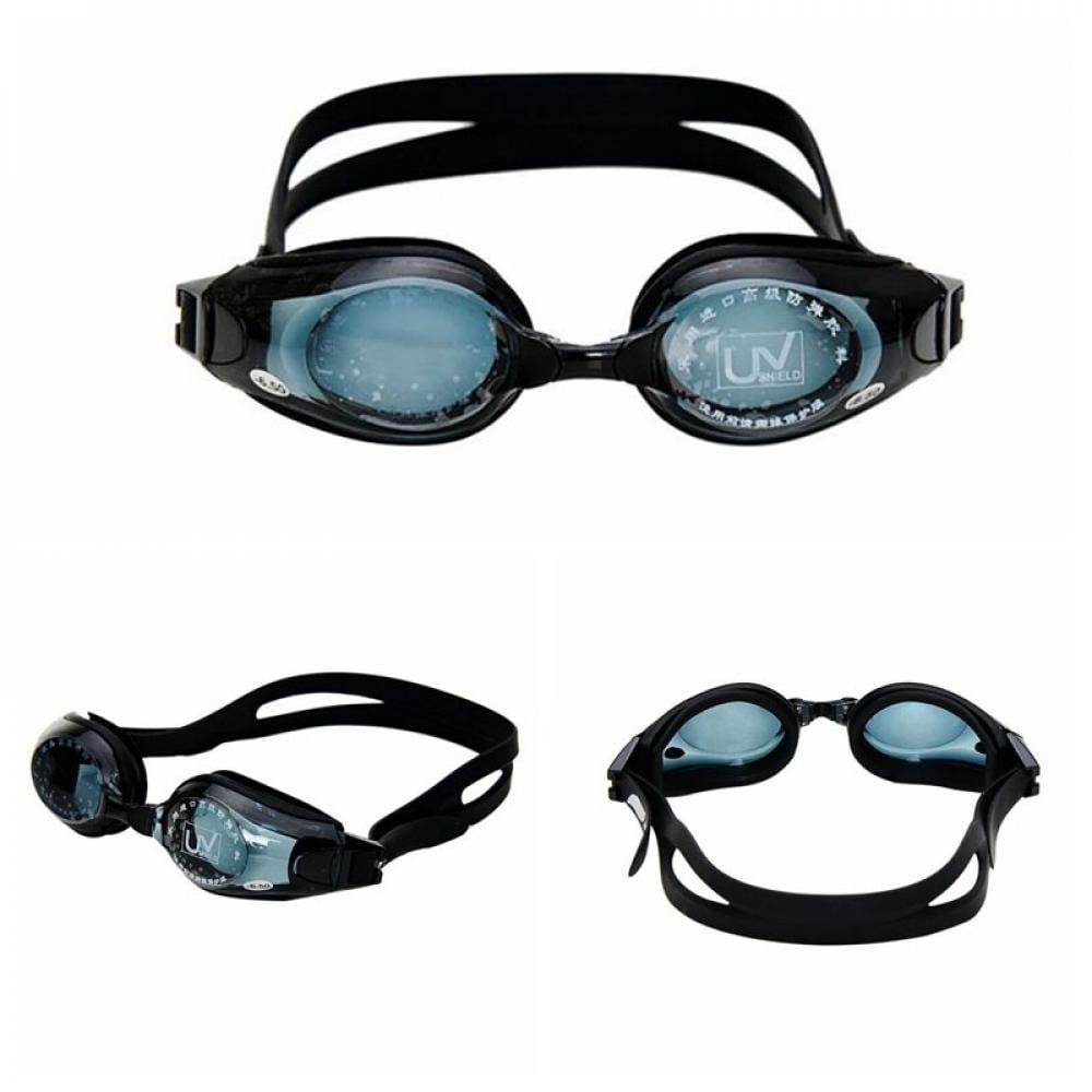 Senior Swimming Myopia Solicone Goggles Anti-Fog UV Glasses Unbranded 500 Degree 