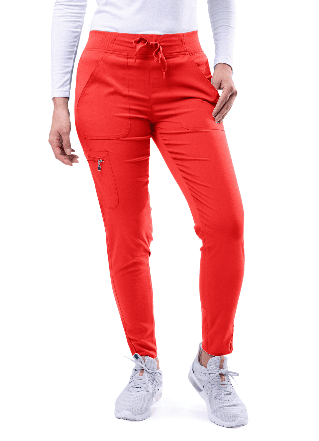 Red jogger scrub pants Clearance