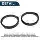 thumbnail image 4 of Anillo espaciador de altavoz Unique Bargains Adaptador de espaciador de altavoz tweeter para Honda Civic para 6.5" ABS 2 juegos, 4 of 7