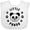 AA-White, variant on Inktastic Little Panda Boys or Girls Baby Bib