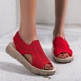 thumbnail image 1 of Sandalias de nuevo estilo, zapatos de playa planos de malla tejida para mujer, zapatos informales para mujer Wmkox8yii nm6671, 1 of 8
