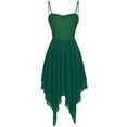 thumbnail image 4 of inhzoy Women's Elegant Lyrical Ballet Contemporary Dance Dresses Green S, 4 of 8