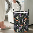 thumbnail image 4 of Picia Mushrooms Large Laundry Basket, Waterproof, Freestanding Laundry Hamper, Collapsible Tall Clothes Hamper with Extended Handles-Medium, 4 of 8