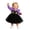 Z4-Purple, variant on Shadoumai Girls Halloween Dress Bat Print Mesh Tutu Skirt With Cartoon Sleeves And Bow For Casual Party Outfit Age 1 8 Years