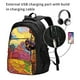 thumbnail image 2 of Balery Beautiful African Woman Mochila con carga USB para hombre y mujer - Mochila impermeable y antirrobo para portátil con puerto USB para viajes, trabajo, estudios y universidad, 2 of 7