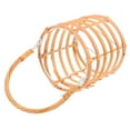 thumbnail image 5 of WEUVEB Indoor Decor Woven Rattan Lantern Beige 1Pack, 5 of 9