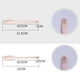thumbnail image 5 of Juego de brochas de maquillaje mini portátil para polvo y rubor, diseño ergonómico, 5 piezas en tono beige, ideal para principiantes y expertos., 5 of 5