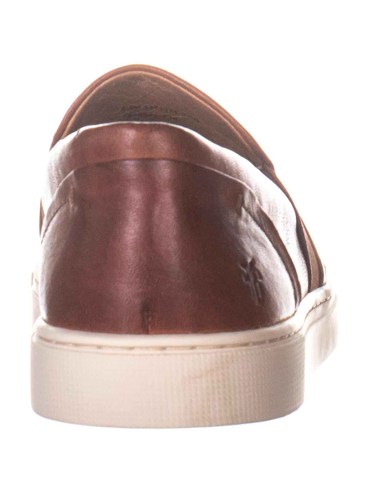 frye ivy slip on cognac