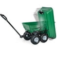 thumbnail image 2 of Costway 650LB Garden Dump Cart Dumper Wagon Carrier Wheel Barrow Air Tires Heavy Duty, 2 of 10