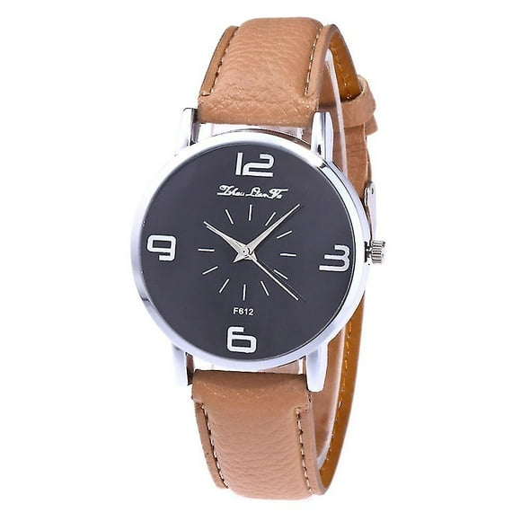 Simple Quartz Watch Alloy Case Round Dial Couple Watches For Women Men Durable Travel Watches