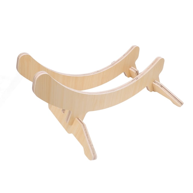 Support de Cyclisme, Support de Cyclisme en Bois Portable Polyvalent et Robuste pour Extérieur