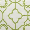 thumbnail image 4 of SAFAVIEH Nadia Soleil 20" x 20" Indoor/Outdoor Pillow, Sweet Green/Cream, Set of 2, 4 of 5