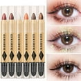 thumbnail image 2 of High Gloss Eye Shadow Pen Double Head Eye Shadow Stick Fine Flash Stick Forming Shadow One Eye, 2 of 8