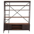 thumbnail image 4 of Acme Furniture Actaki 74"w Bookshelf, Sa, 4 of 9