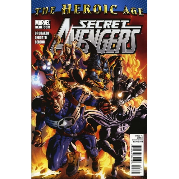 Secret Avengers #2 VF ; Marvel Comic Book