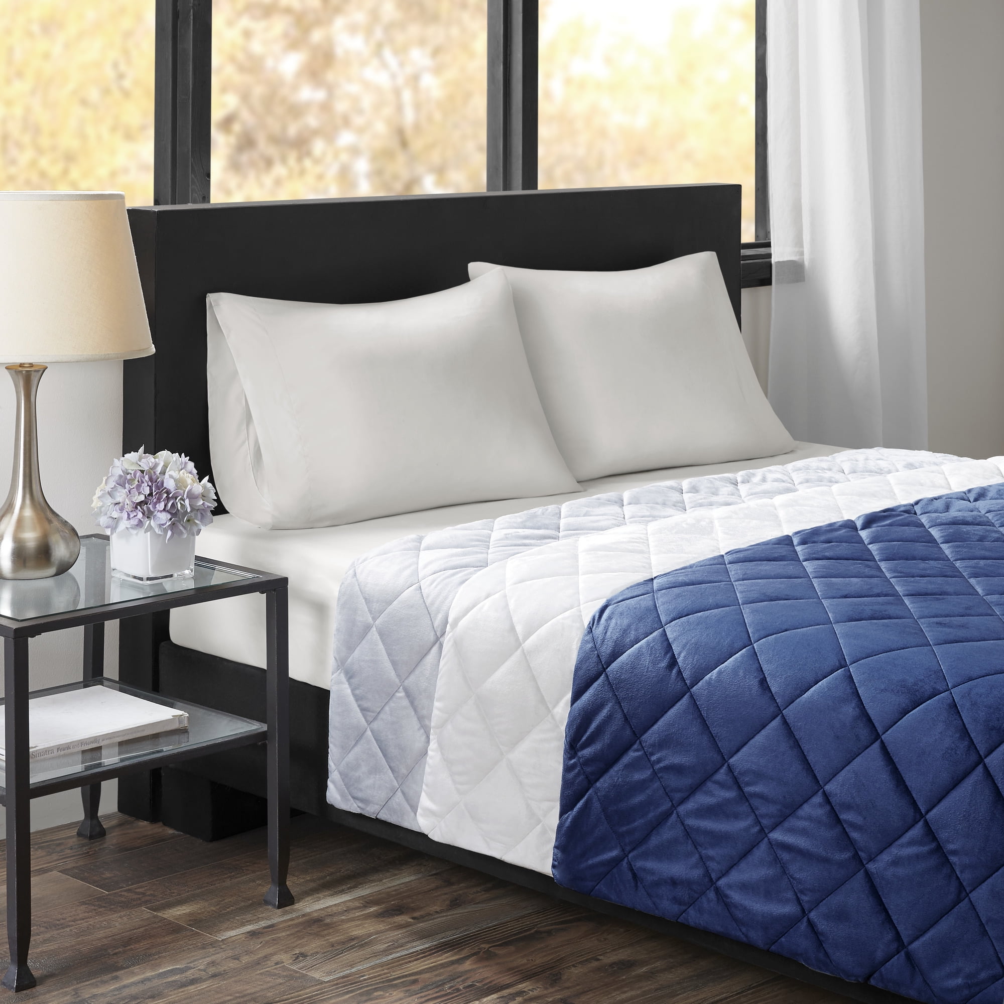 Beautyrest Luxury Solid Quilted Mink Weighted Blanket