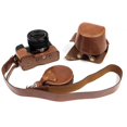 thumbnail image 1 of Q2W PU Leather Half Camera Case Cover for Sony A7C Camera -, 1 of 5