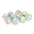 thumbnail image 4 of 10Pcs Plush Cat Toy Balls Colorful Soft Elastic Interactive Pet Kitten Chewing Toy For Indoor Outdoor, 4 of 8