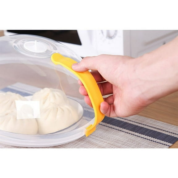 Microwave Cover for Food Microwave Splatter Cover Clear Plate Dish Cover for Microwave