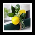 thumbnail image 3 of Juego de 6 Servilleteros de LimóN con Forma de Hoja de Vid de LimóN para DecoracióN de Mesa de Comedor, Banquete, Boda, CumpleañOs, Navidad., 3 of 7