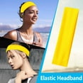 thumbnail image 2 of 12 Colors Women's Yoga Cotton Elastic Headband Sports Headband Baby Girl Head Wraps with Bow Kids Bow, 2 of 4