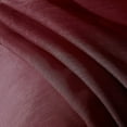 thumbnail image 2 of Dainty Home Malibu Textured Semi-Sheer Grommet Top Curtain Panel Pair, 108" x 84" In Burgundy, 2 of 10