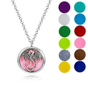 Dragon Necklace w/ 12 pads and gift box