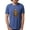Heather Blue, variant on CafePress - Funny Sloth Hula Hoop - Mens Tri-blend T-Shirt