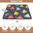 thumbnail image 4 of WOBOGO Colorful Christmas Bell Pattern Baby Playmats Extra Large Waterproof Rollable Activity Pads for Toddlers 50×50inch, 4 of 7