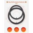 thumbnail image 3 of DRBIKE 24 Inch Bike Tube for 24 Inch Bike Mountain Bicycle, Bike Replacement Inner Tube with Schrader Valve, 1 Pack, 3 of 8