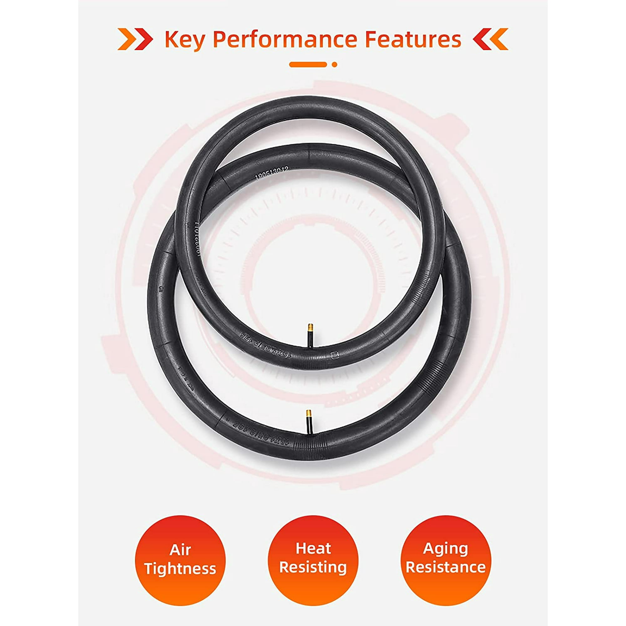 Replacement Bike Inner Tube for 12 14 16 18 20 24 26 Bicycle Kids Bike Mountain Bike Solid Bike Tire Tube with 32mm Schrader Valve 1 Pack Walmart