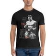 thumbnail image 3 of Rocky Men's Short Sleeve T Shirts Boxing Movie Vintage Style Graphic Tees Cotton Short T Shirts Black, 3 of 8