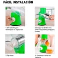 thumbnail image 5 of Rallador de Verduras Manual 3 en 1 Bluelander, Multifuncional de Acero Inoxidable con Rebanador y Cortadores, Verde, 5 of 5