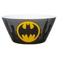thumbnail image 2 of Zak Designs 2 pcs DC Comics Kids Dinnerware Set Melamine Plate Bowl BPA Free Perfect for Kids Batman, 2 of 5