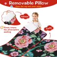 thumbnail image 3 of Pioneer Flower Floral Print Pattern Toddler Nap Mats for Kids Preschool,Sleeping Mat Bag or Kids,Toddler Sleeping Bag,Toddler Nap Mat or Daycare, 3 of 6