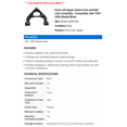 thumbnail image 2 of Front Left Upper Control Arm and Ball Joint Assembly - Compatible with 1999 - 2005 Mazda Miata 2000 2001 2002 2003 2004, 2 of 2