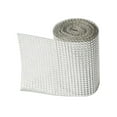 thumbnail image 3 of GUOOL 24 Rows 5 Yard Bling Rhinestone Diamond Mesh Wrap Hot Fix Wrap Ribbon-Silver, 3 of 7