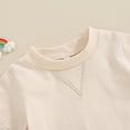 thumbnail image 3 of Okbabeha Baby Boy Summer Clothes Toddler Outfits Short Sleeve T Shirt Top Elastic Waist Shorts Infant 2Pcs Clothing Set, 3 of 6