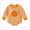 Yellow, variant on 12-18 Months Newborn Baby Clothes Halloween KId's Pumpkin Towel Long Sleeved Romper Romper Footed Bodysuit Newborns Everyday Wear