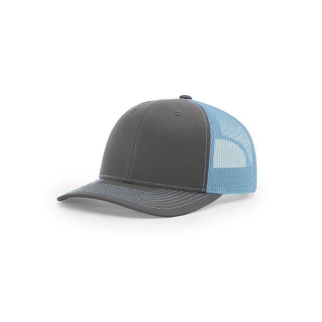 Gorra de béisbol Richardson 112 Trucker OSFA Charcoal/Columbia Blue