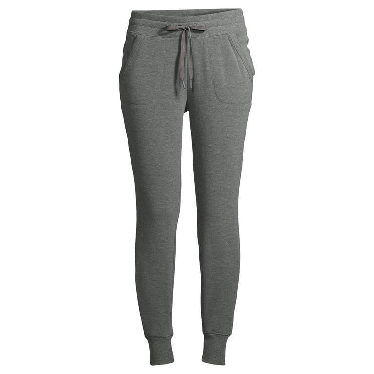 MTA Sport Jogger Pants Womens Small Gray Athletic Fit Polyester