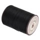thumbnail image 5 of Hilo de cera para coser cuero de 0,45 mm, rollo de 160 m, para manualidades y tejido (negro), 5 of 14